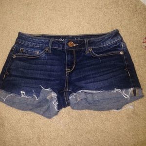 Dark Wash Shorts